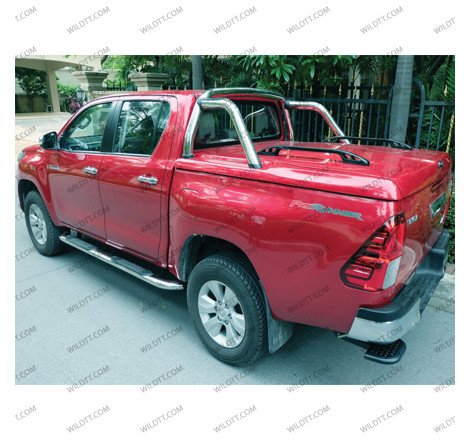 Sportlid TopUp Avec Rollbar Toyota Hilux DC 2016-2026 - WildTT