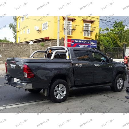 Sportlid TopUp Avec Rollbar Toyota Hilux DC 2016-2026 - WildTT