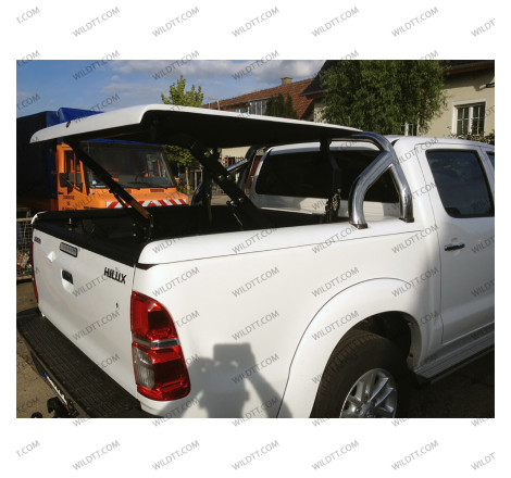 Sportlid TopUp C/ Rollbar Toyota Hilux DC 2005-2015 - WildTT