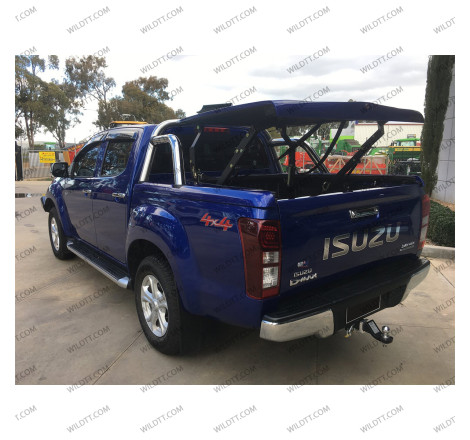 Sportlid TopUp C/ Rollbar Isuzu D-Max DC 2012-2020 - WildTT