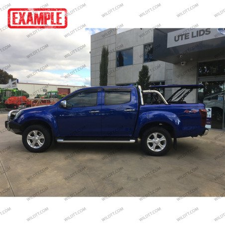 Sportlid TopUp Avec Rollbar Isuzu D-Max EC 2012-2020 - WildTT