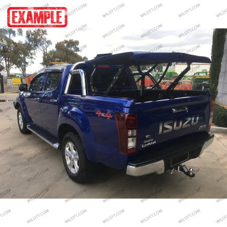Sportlid TopUp Avec Rollbar Isuzu D-Max EC 2012-2020 - WildTT