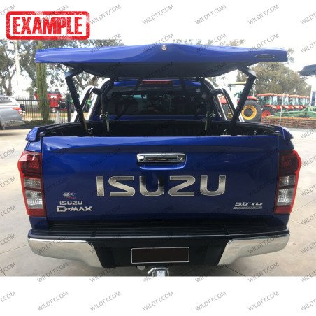 Sportlid TopUp Avec Rollbar Isuzu D-Max EC 2012-2020 - WildTT