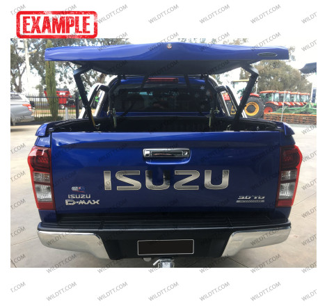 Sportlid TopUp Avec Rollbar Isuzu D-Max DC 2020+ - WildTT