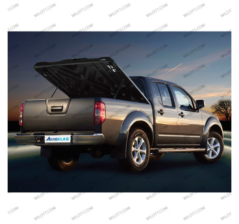 Sportlid Aeroklas Nero Testurizzato Nissan Navara D40 DC 2005-2015 - WildTT