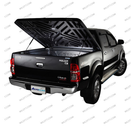 Sportlid Aeroklas Texturizado Preto Toyota Hilux DC 2005-2015 - WildTT