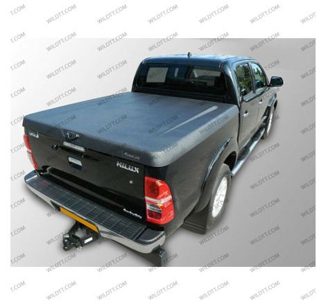 Sportlid Aeroklas Texturizado Preto Toyota Hilux DC 2005-2015 - WildTT