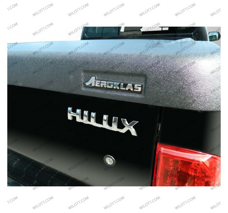 Sportlid Aeroklas Texturizado Preto Toyota Hilux DC 2005-2015 - WildTT