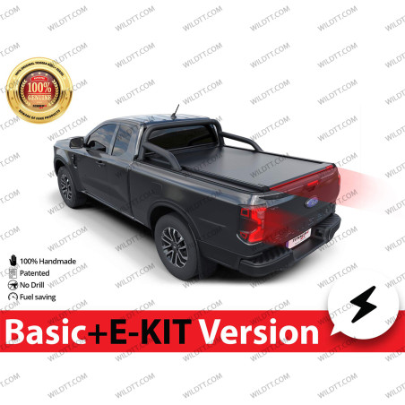 Top Roll Tessera Basic + E Kit Ford Ranger XLT/Sport EC 2023+ - WildTT