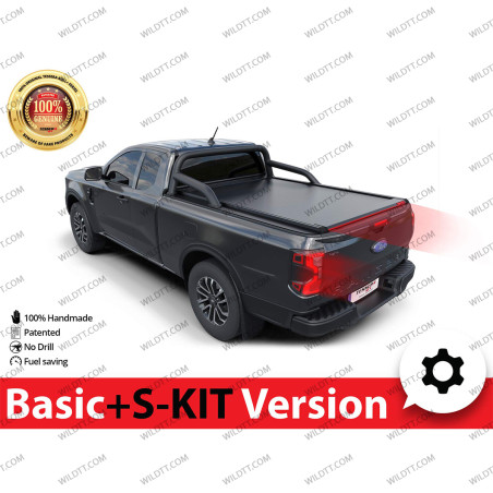 Top Roll Tessera Basic + S Kit Ford Ranger XLT/Sport EC 2023+ - WildTT