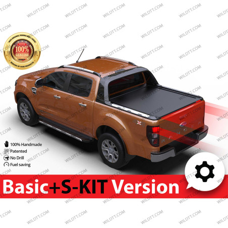 Top Roll Tessera Basic + S Kit Ford Ranger Wildtrak DC 2012-2022 - WildTT