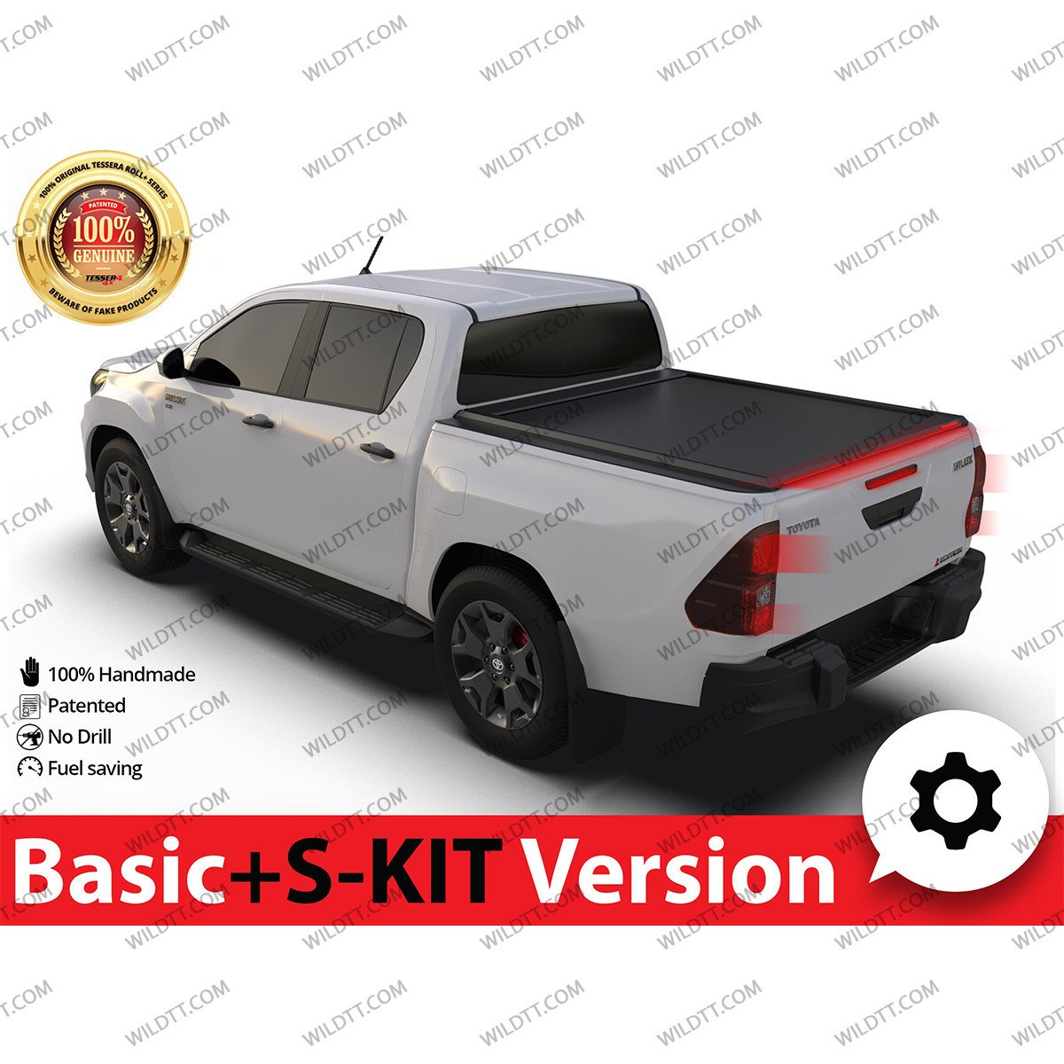 Top Roll Tessera Basic + S Kit Toyota Hilux DC 2016-2026 - WildTT