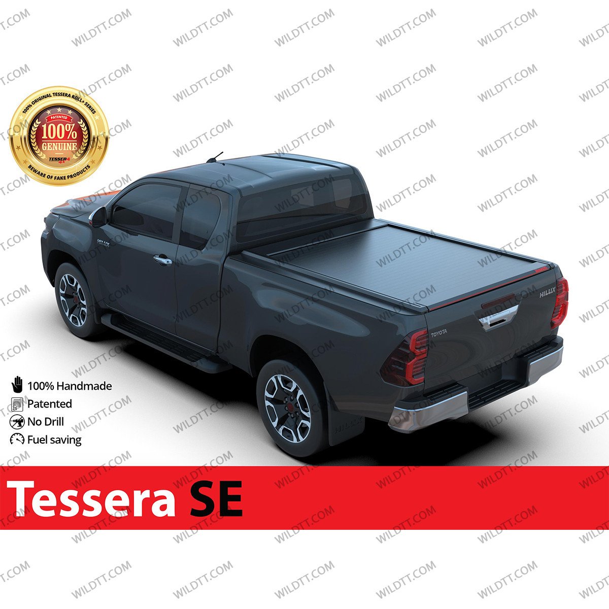 Top Roll Tessera SE Toyota Hilux EC 2016-2026 - WildTT