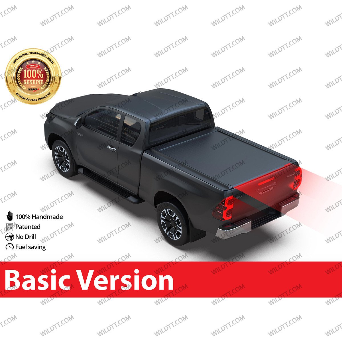 Top Roll Tessera Basic Toyota Hilux EC 2016-2026 - WildTT