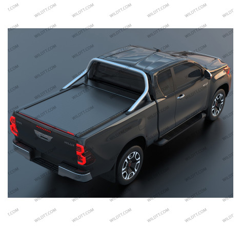 Top Roll Tessera Basic + E Kit Avec Support D'Rollbar OEM Toyota Hilux EC 2016+ - WildTT