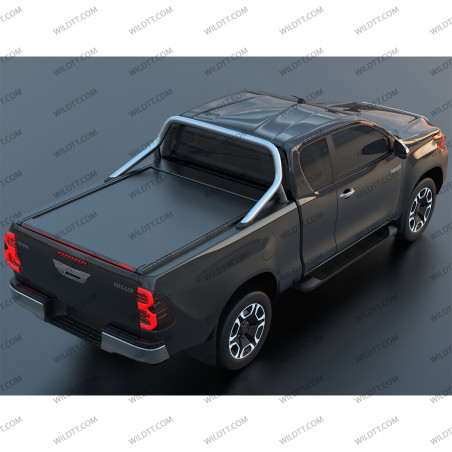 Top Roll Tessera Basic + E Kit Avec Support D'Rollbar OEM Toyota Hilux EC 2016-2026 - WildTT