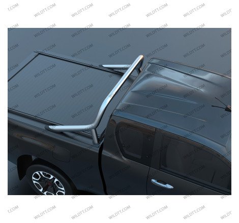Top Roll Tessera Basic + E Kit C/ Suporte Rollbar OEM Toyota Hilux EC 2016-2026 - WildTT
