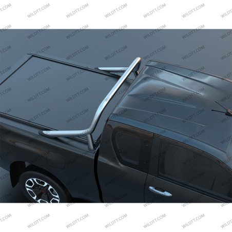Top Roll Tessera Basic + E Kit C/ Supporto Rollbar OEM Toyota Hilux EC 2016+ - WildTT