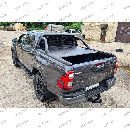 Mountain Top Roll EVOm Avec Support D'Rollbar OEM Toyota Hilux DC 2016+ - WildTT