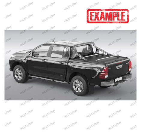 Sportlid Aluminium Mountain Top Style Toyota Hilux EC 2016+ - WildTT