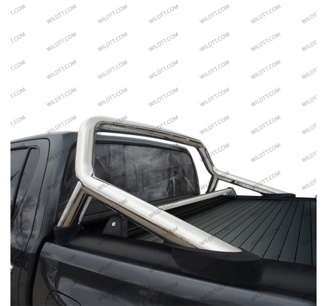 RealTruck Top Roll W/ OEM Rollbar Support Toyota Hilux EC 2016-2026 - WildTT