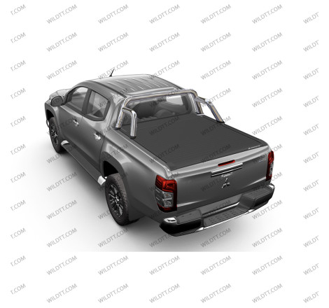 Mountain Top Roll EVOm C/ Soporte Rollbar OEM Mitsubishi L200 DC 2015-2021 - WildTT