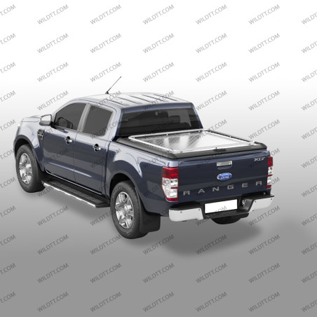 Aluminium Sportlid Mountain Top HD+ Ford Ranger/Raptor DC 2012-2022 - WildTT