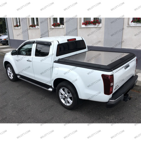 Aluminium Sportlid Mountain Top Style Isuzu D-Max EC 2012-2020 - WildTT