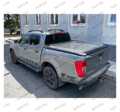 Hardtop Aeroklas Stylish Mit Pop-out-Fenstern Nissan Navara NP300 DC 2016-2021 - WildTT