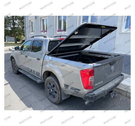 Aluminium Sportlid Mountain Top HD+ Nissan Navara NP300 DC 2016-2021 - WildTT