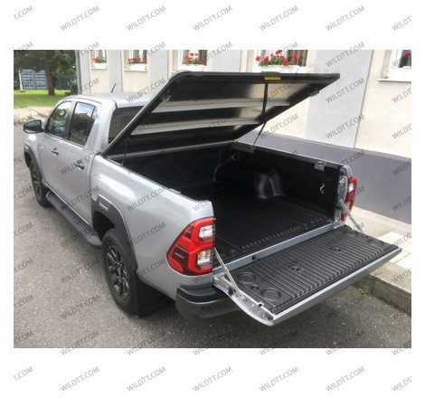 Aluminium Sportlid Mountain Top HD+ Toyota Hilux DC 2016+ - WildTT