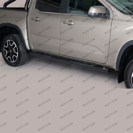 Estribos Inox Tubo 76MM VW Amarok 2023+ - WildTT