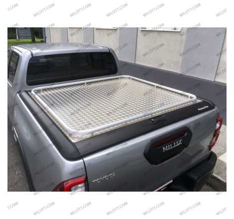 Aluminium Sportlid RealTruck HD+ Toyota Hilux EC 2016-2026 - WildTT