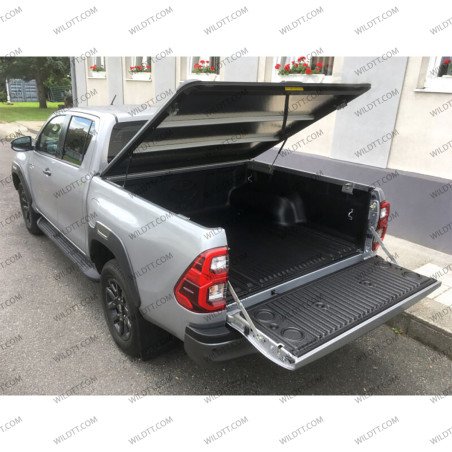 Sportlid Aluminio RealTruck HD+ Toyota Hilux EC 2016-2026 - WildTT