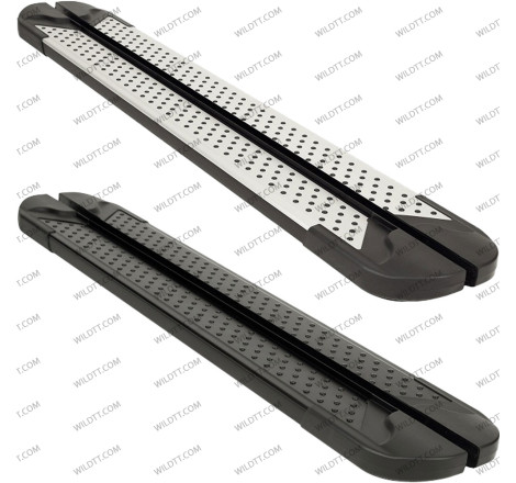 Aluminium Side Steps "Almond" Ford Ranger/Raptor DC 2023+