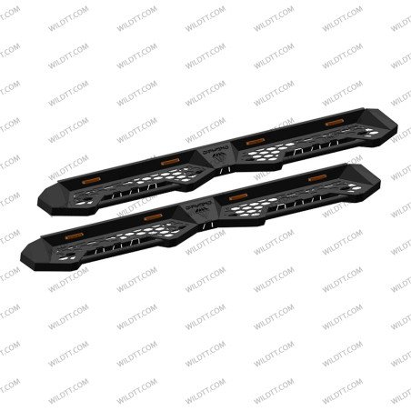 Marche Pieds Acier "Diamond" Ford Ranger SC 2012-2022 - WildTT