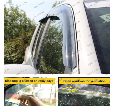 Wind Deflectors VW Amarok 2023+ - WildTT