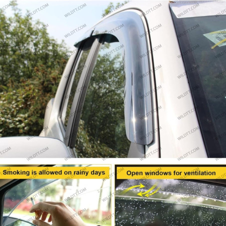 Wind Deflectors VW Amarok 2023+ - WildTT