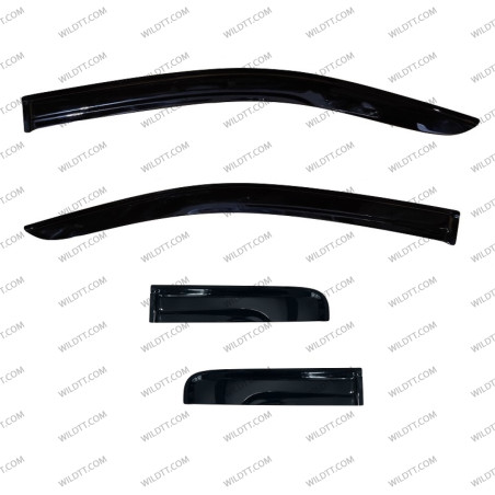 Wind Deflectors Ford Ranger EC 2012-2022 - WildTT