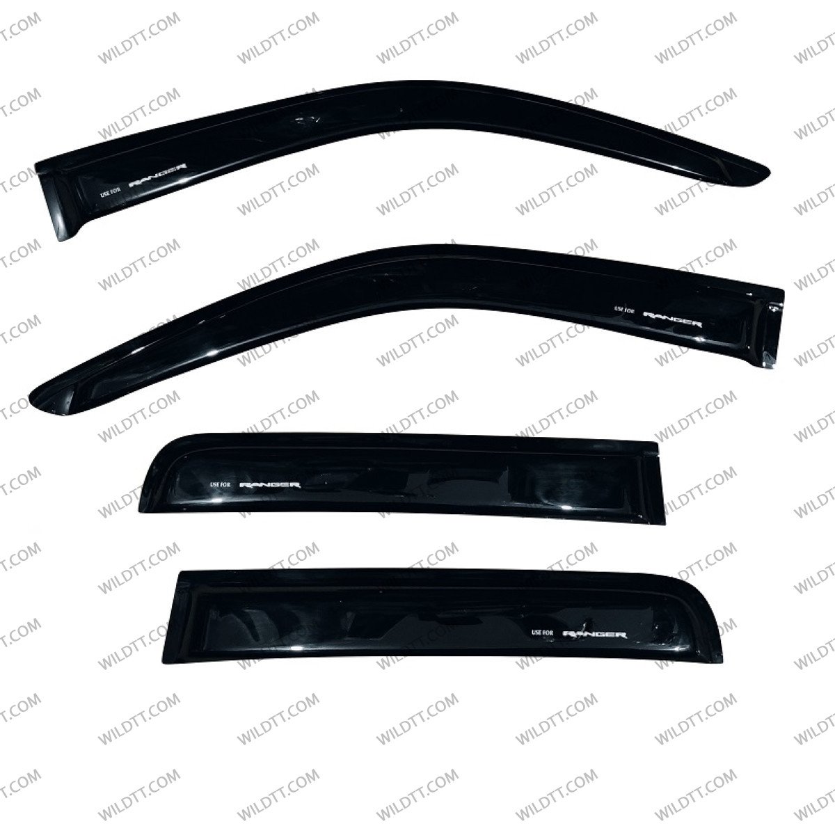 Wind Deflectors Ford Ranger DC 2006-2012