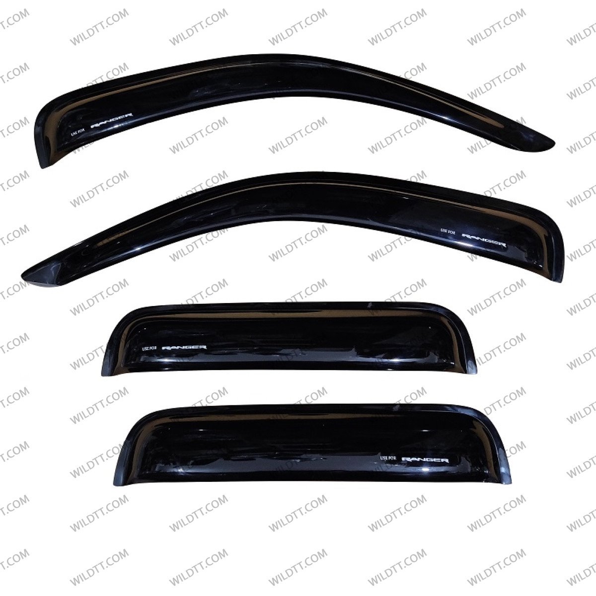 Wind Deflectors Ford Ranger DC 1999-2006 - WildTT