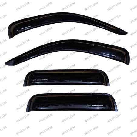Wind Deflectors Ford Ranger DC 1999-2006 - WildTT