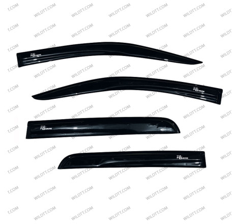 Wind Deflectors Isuzu D-Max DC 2012-2020 - WildTT