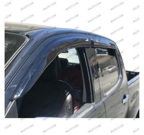 Wind Deflectors Isuzu D-Max DC 2012-2020 - WildTT