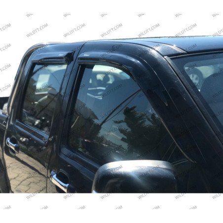 Wind Deflectors Isuzu D-Max DC 2003-2012 - WildTT