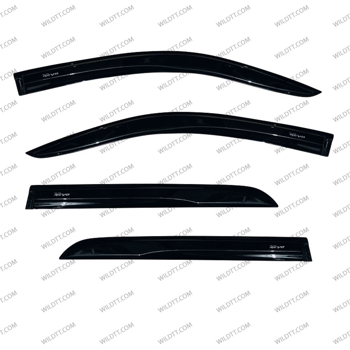 Wind Deflectors Toyota Hilux DC 2016-2026 - WildTT