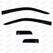 Wind Deflectors Toyota Hilux EC 2016+ - WildTT