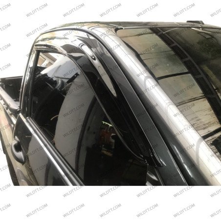 Wind Deflectors Toyota Hilux SC 2016+ - WildTT