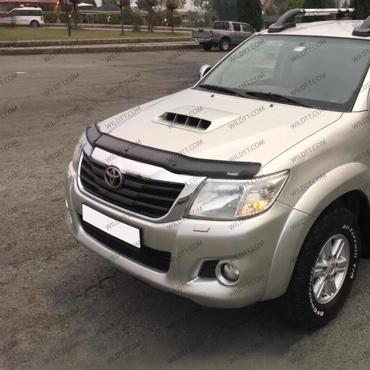 Motorhauben Windabweiser Toyota Hilux 2011-2015 - WildTT