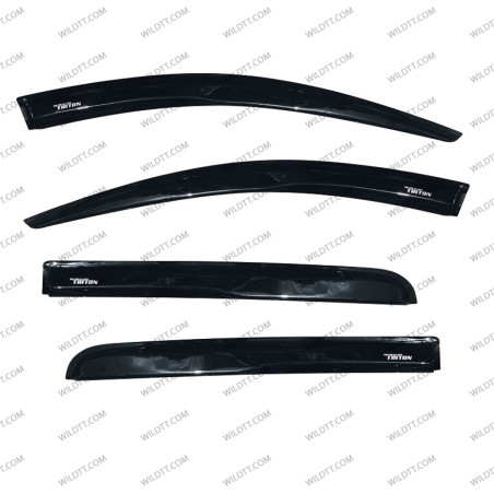 Wind Deflectors Mitsubishi L200 DC 2019-2021 - WildTT